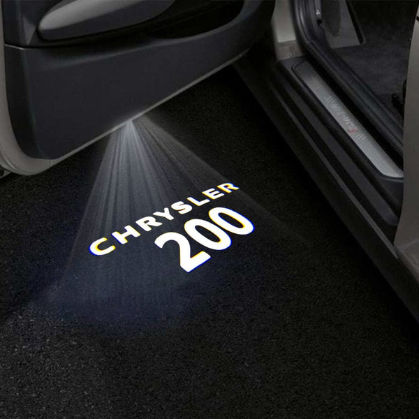 Chrysler Chrysler 200 Premium Puddle Lights Multiple Designs 2011-2014 Chrysler 200 - 1 Set - 2 Doors