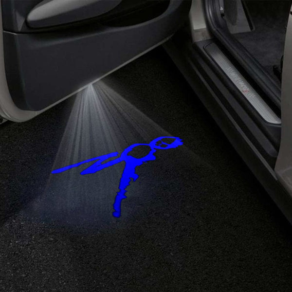 Chrysler Chrysler 300 Premium Puddle Lights Multiple Designs 2005-2023 Chrysler 300 Blue - 1 Set - 2 Doors / Chrysler 300 1st Gen 300C - 2005-2010