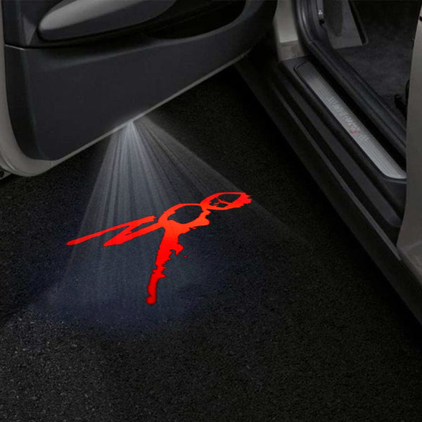 Chrysler Chrysler 300 Premium Puddle Lights Multiple Designs 2005-2023 Chrysler 300 Red - 1 Set - 2 Doors / Chrysler 300 1st Gen 300C - 2005-2010