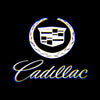 Custom Puddle Lights Cadillac ATS Premium Door Puddle Lights Multiple Designs 2013-2019 Cadillac Logo + Circle 1 Set 2 Doors