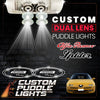 Custom Puddle Lights Custom Dual Lens LED Courtesy Door Projector Puddle Lights for Alfa Romeo Spider 2006-2010 Custom Design + 1 Pair - 2 Doors