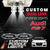 Custom Puddle Lights Custom Dual Lens LED Courtesy Door Projector Puddle Lights for Audi RS7 2013-2019 Custom Design + 1 Pair - 2 Doors