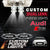 Custom Puddle Lights Custom Dual Lens LED Courtesy Door Projector Puddle Lights for Audi S3 1999-2026 Custom Design + 1 Pair - 2 Doors