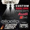 Custom Puddle Lights Custom Dual Lens LED Courtesy Door Projector Puddle Lights for Audi S4 2002-2026 Custom Design + 1 Pair - 2 Doors