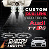 Custom Puddle Lights Custom Dual Lens LED Courtesy Door Projector Puddle Lights for Audi TT RS 2009-2023 Custom Design + 1 Pair - 2 Doors