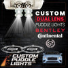 Custom Puddle Lights Custom Dual Lens LED Courtesy Door Projector Puddle Lights for Bentley Continental GT 2003-2026 Custom Design + 1 Pair - 2 Doors