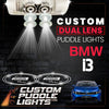 Custom Puddle Lights Custom Dual Lens LED Courtesy Door Projector Puddle Lights for BMW i3 2022-2026 Custom Design + 1 Pair - 2 Doors