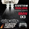 Custom Puddle Lights Custom Dual Lens LED Courtesy Door Projector Puddle Lights for BMW iX3 2000–2026 Custom Design + 1 Pair - 2 Doors
