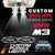 Custom Puddle Lights Custom Dual Lens LED Courtesy Door Projector Puddle Lights for BMW M3 2000-2026 Custom Design + 1 Pair - 2 Doors