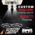Custom Puddle Lights Custom Dual Lens LED Courtesy Door Projector Puddle Lights for Bugatti Veyron 2005-2015 Custom Design + 1 Pair - 2 Doors