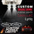 Custom Puddle Lights Custom Dual Lens LED Courtesy Door Projector Puddle Lights for Cadillac Lyriq 2023-2026 Custom Design + 1 Pair - 2 Doors