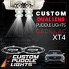 Custom Puddle Lights Custom Dual Lens LED Courtesy Door Projector Puddle Lights for Cadillac XT4 2018-2026 Custom Design + 1 Pair - 2 Doors