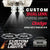 Custom Puddle Lights Custom Dual Lens LED Courtesy Door Projector Puddle Lights for Dodge Avenger 2007-2014 Custom Design + 1 Pair - 2 Doors