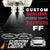 Custom Puddle Lights Custom Dual Lens LED Courtesy Door Projector Puddle Lights for Ferrari FF 2011-2016 Custom Design + 1 Pair - 2 Doors