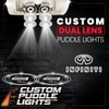 Custom Puddle Lights Custom Dual Lens LED Courtesy Door Projector Puddle Lights for Infiniti Custom Design + 1 Set - 2 Doors