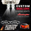 Custom Puddle Lights Custom Dual Lens LED Courtesy Door Projector Puddle Lights for Lamborghini Aventador 2011-2022 Custom Design + 1 Pair - 2 Doors