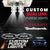 Custom Puddle Lights Custom Dual Lens LED Courtesy Door Projector Puddle Lights for Maserati Quattroporte 2014-2024 Custom Design + 1 Pair - 2 Doors