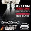 Custom Puddle Lights Custom Dual Lens LED Courtesy Door Projector Puddle Lights for Mercedes-Benz CLS-Class 2011-2018 Custom Design + 1 Pair - 2 Doors