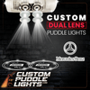 Custom Puddle Lights Custom Dual Lens LED Courtesy Door Projector Puddle Lights for Mercedes-Benz Custom Design + 1 Set - 2 Doors