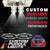 Custom Puddle Lights Custom Dual Lens LED Courtesy Door Projector Puddle Lights for Nissan Pathfinder 2013–2020 Custom Design + 1 Pair - 2 Doors