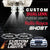 Custom Puddle Lights Custom Dual Lens LED Courtesy Door Projector Puddle Lights for Rolls Royce Ghost 2010-2026 Custom Design + 1 Pair - 2 Doors