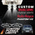 Custom Puddle Lights Custom Dual Lens LED Courtesy Door Projector Puddle Lights for Rolls Royce Phantom VII 2003-2017 Custom Design + 1 Pair - 2 Doors