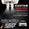 Custom Puddle Lights Custom Dual Lens LED Courtesy Door Projector Puddle Lights for Subaru Crosstrek 2013-2026 Custom Design + 1 Pair - 2 Doors