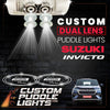 Custom Puddle Lights Custom Dual Lens LED Courtesy Door Projector Puddle Lights for Suzuki Invicto 2022-2026 Custom Design + 1 Pair - 2 Doors