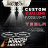 Custom Puddle Lights Custom Dual Lens LED Courtesy Door Projector Puddle Lights for Tesla Cybertruck - 2024-2025 Custom Design + 1 Pair 2 Doors