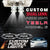 Custom Puddle Lights Custom Dual Lens LED Courtesy Door Projector Puddle Lights for Tesla Model 3 - 2017-2023 Custom Design + 1 Pair 2 Doors
