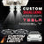Custom Puddle Lights Custom Dual Lens LED Courtesy Door Projector Puddle Lights for Tesla Model Y - 2020-2025 Custom Design + 1 Pair 2 Doors