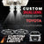 Custom Puddle Lights Custom Dual Lens LED Courtesy Door Projector Puddle Lights for Toyota ALPHARD 2015-2026 Custom Design + 1 Pair - 2 Doors
