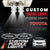 Custom Puddle Lights Custom Dual Lens LED Courtesy Door Projector Puddle Lights for Toyota Aurion 2006-2010 Custom Design + 1 Pair - 2 Doors