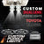 Custom Puddle Lights Custom Dual Lens LED Courtesy Door Projector Puddle Lights for Toyota Kluger 2008-2026 Custom Design + 1 Pair - 2 Doors