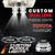 Custom Puddle Lights Custom Dual Lens LED Courtesy Door Projector Puddle Lights for Toyota Mark X 2010-2029 Custom Design + 1 Pair - 2 Doors