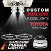 Custom Puddle Lights Custom Dual Lens LED Courtesy Door Projector Puddle Lights for Toyota Prius 2010-2026 Custom Design + 1 Pair - 2 Doors