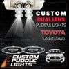 Custom Puddle Lights Custom Dual Lens LED Courtesy Door Projector Puddle Lights for Toyota Tacoma 2024-2026 Custom Design + 1 Pair - 2 Doors