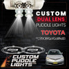Custom Puddle Lights Custom Dual Lens LED Courtesy Door Projector Puddle Lights for Toyota Tarago 2006-2019 Custom Design + 1 Pair - 2 Doors