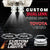 Custom Puddle Lights Custom Dual Lens LED Courtesy Door Projector Puddle Lights for Toyota Verso 2009-2018 Custom Design + 1 Pair - 2 Doors
