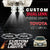 Custom Puddle Lights Custom Dual Lens LED Courtesy Door Projector Puddle Lights for Toyota Wish 2009-2017 Custom Design + 1 Pair - 2 Doors
