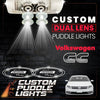 Custom Puddle Lights Custom Dual Lens LED Courtesy Door Projector Puddle Lights for Volkswagen CC 2009-2017 Custom Design + 1 Pair - 2 Doors