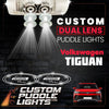 Custom Puddle Lights Custom Dual Lens LED Courtesy Door Projector Puddle Lights for Volkswagen Tiguan 2024-2026 Custom Design + 1 Pair - 2 Doors