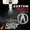 Custom Puddle Lights Custom LED Courtesy Door Projector Puddle Lights for Acura Custom Design + 1 Set - 2 Doors