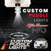Custom Puddle Lights Custom LED Courtesy Door Projector Puddle Lights for Alfa Romeo MiTo 2008-2018 Custom Design + 1 Pair 2 Doors