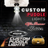 Custom Puddle Lights Custom LED Courtesy Door Projector Puddle Lights for Alfa Romeo Spider 2006-2010 Custom Design + 1 Pair 2 Doors