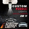 Custom Puddle Lights Custom LED Courtesy Door Projector Puddle Lights for Aston Martin DB11 2016–2023 Custom Design + 1 Pair 2 Doors