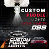 Custom Puddle Lights Custom LED Courtesy Door Projector Puddle Lights for Aston Martin DBS 2008-2024 Custom Design + 1 Pair 2 Doors