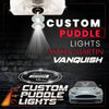 Custom Puddle Lights Custom LED Courtesy Door Projector Puddle Lights for Aston Martin Vanquish 2012–2018 Custom Design + 1 Pair 2 Doors