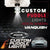 Custom Puddle Lights Custom LED Courtesy Door Projector Puddle Lights for Aston Martin Vanquish 2012–2018 Custom Design + 1 Pair 2 Doors