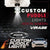 Custom Puddle Lights Custom LED Courtesy Door Projector Puddle Lights for Aston Martin Virage 2011–2012 Custom Design + 1 Pair 2 Doors